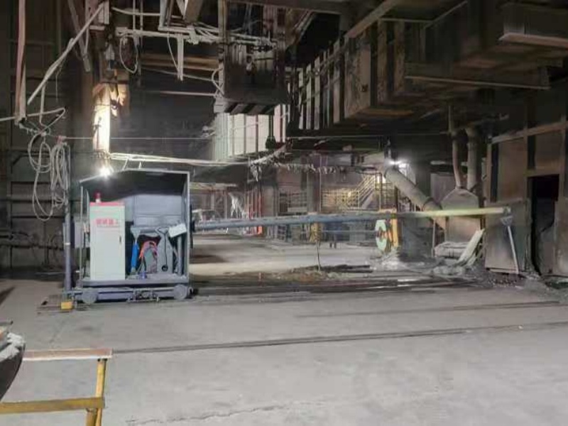 挡渣投放车客户使用现场